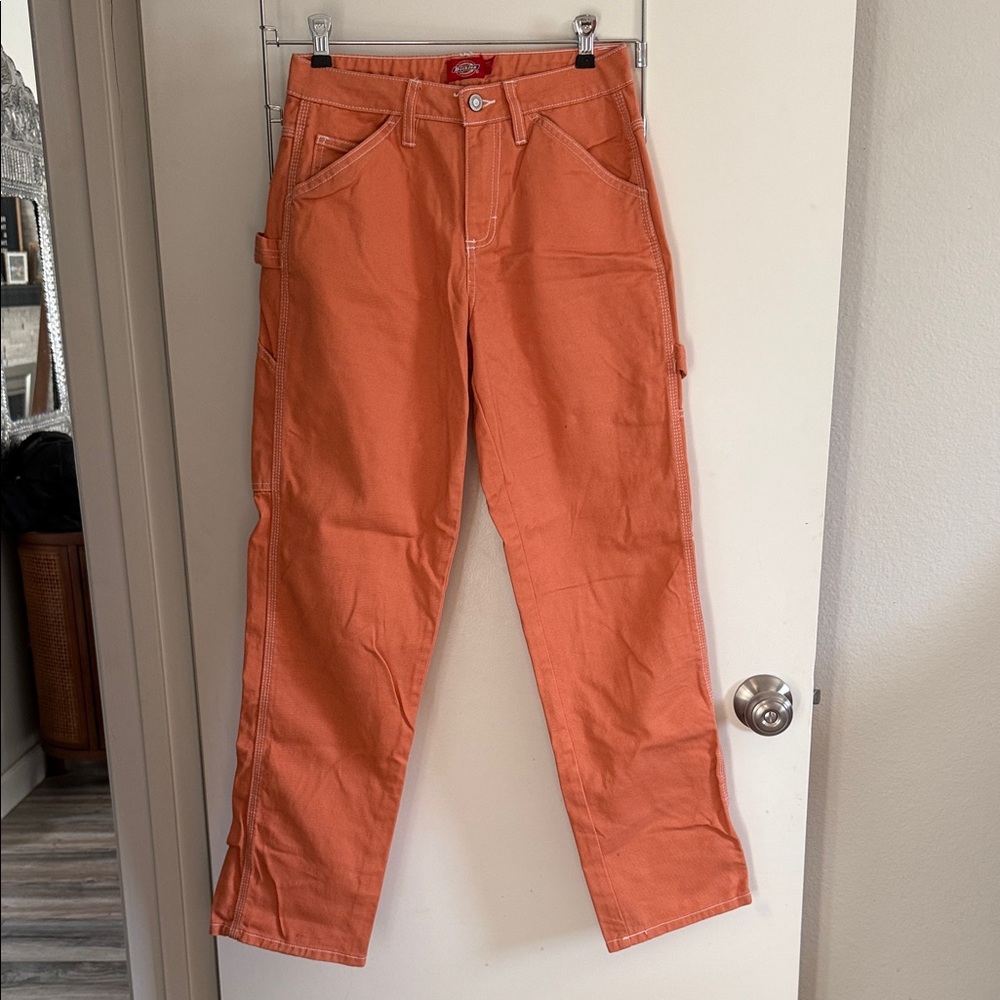 Coral Dickies Pants
